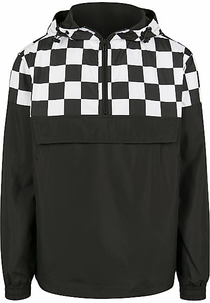URBAN CLASSICS Langmantel "Urban Classics Herren Check Pull Over Jacket" günstig online kaufen
