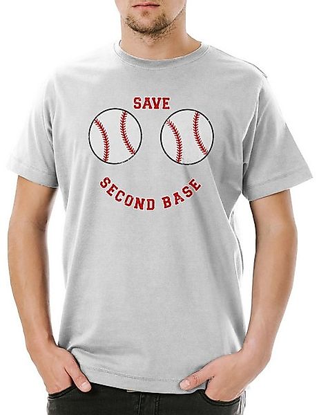 Urban Backwoods Print-Shirt Urban Backwoods Save Second Base Herren T-Shirt günstig online kaufen