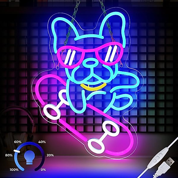MUPOO Dekolicht LED Neon Schilder für günstig online kaufen