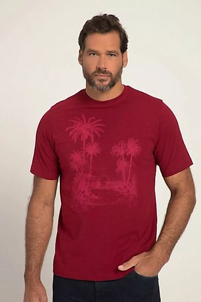 JP1880 T-Shirt T-Shirt Halbarm Palmen Print Flammjersey günstig online kaufen