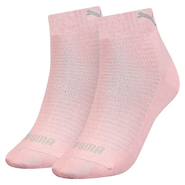 Puma Quarter Socken 2 Paare EU 39-42 Pink günstig online kaufen