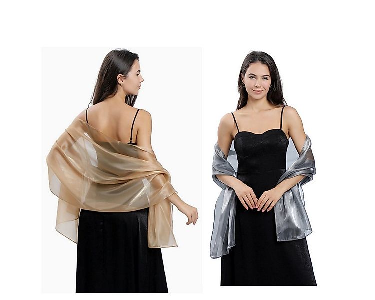 XDeer Modeschal Modeschal 2 Stück Damen Shawl für Brautkleider, Abendkleide günstig online kaufen