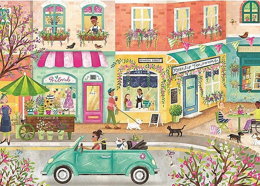 Otter House Puzzle In der Primerose Street, Puzzleteile günstig online kaufen