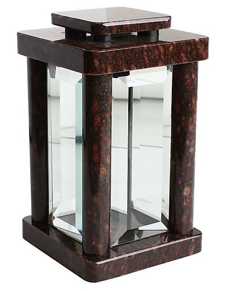 KOKA Dekoobjekt Grab-Lampe Granit Star Ruby Friedhofs-Laterne, (1 St), Grab günstig online kaufen