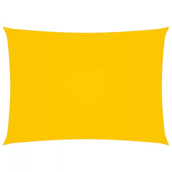 Sonnensegel Oxford-gewebe Rechteckig 2x4,5 M Gelb günstig online kaufen
