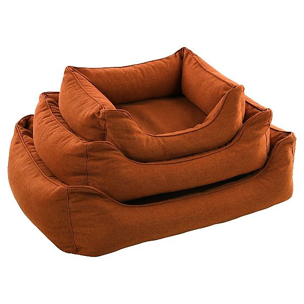 Flamingo Tierbett Hundebett Ziva rechteckig terrakotta günstig online kaufen