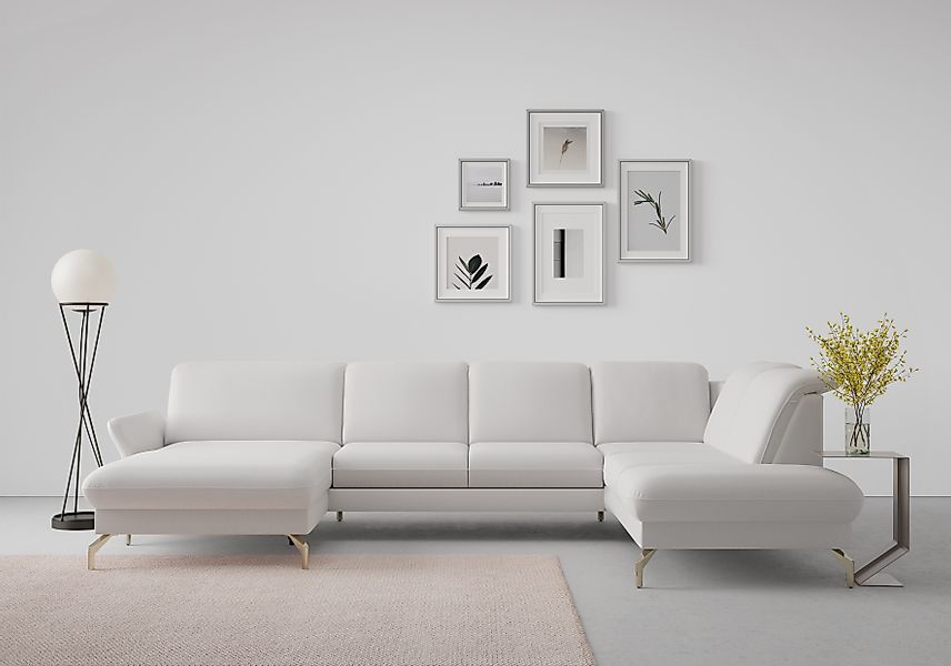 sit&more Wohnlandschaft "Fashion U-Form" wahlweise mit Kopfteilverstellung, günstig online kaufen