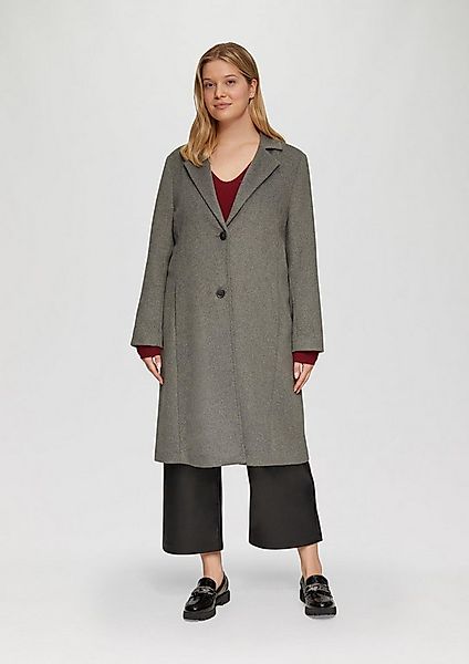 s.Oliver Funktionsmantel Outdoor-Mantel Wollmantel im Relaxed Fit günstig online kaufen