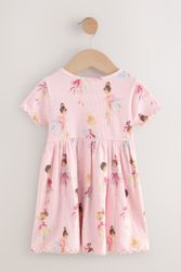 Next Jerseykleid Kurzärmeliges, geripptes Jersey-Kleid (1-tlg) günstig online kaufen