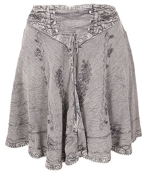 Guru-Shop Minirock Bestickter Boho Minirock - günstig online kaufen