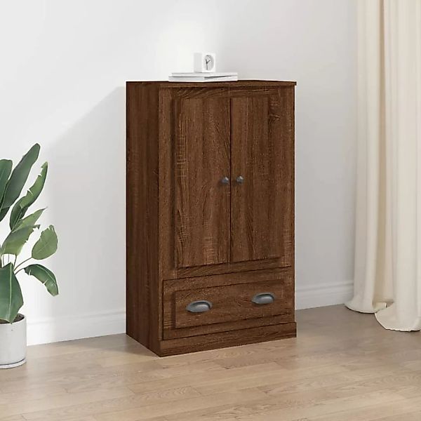 Vidaxl Highboard Braun Eichen-optik 60x35,5x103,5 Cm Holzwerkstoff günstig online kaufen