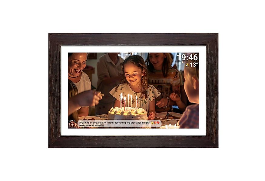 Denver Frameo PFF-1543 Digitaler Bilderrahmen (1920 x 1080 Pixel, 16 GB) günstig online kaufen