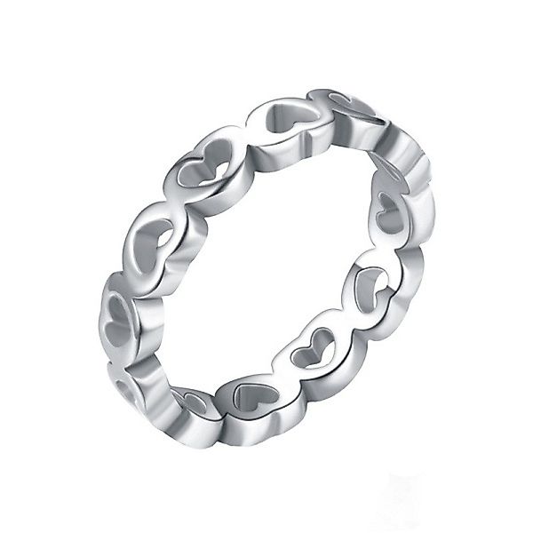 Taffstyle Fingerring Ring Verlobungsring Herzen stylisch günstig online kaufen