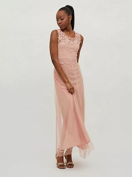 Vila Shirtkleid Langes Maxi Kleid Abschluss Ball Dress VILYNNEA (lang) VILY günstig online kaufen