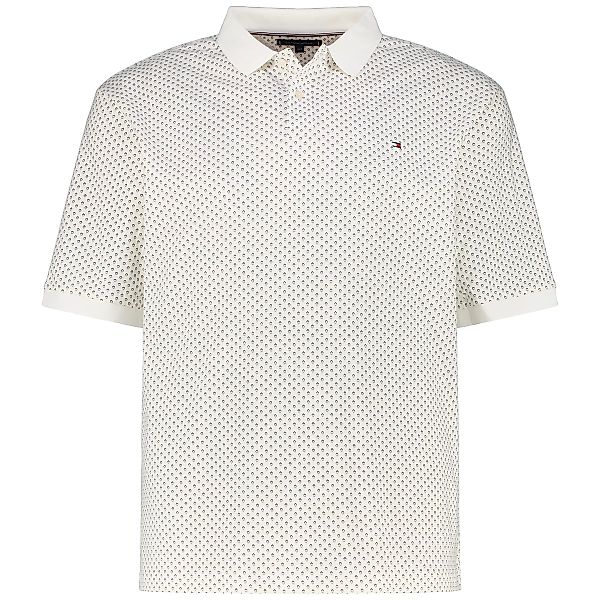 Tommy Hilfiger Poloshirt mit Print Farbe cremeweiß Größe: 5XL günstig online kaufen
