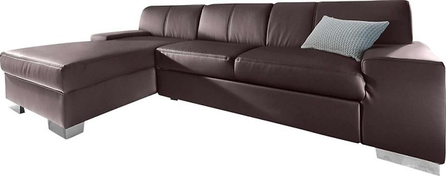 DOMO collection Ecksofa »Star, zeitlose Formensprache, elegante Optik, Brei günstig online kaufen