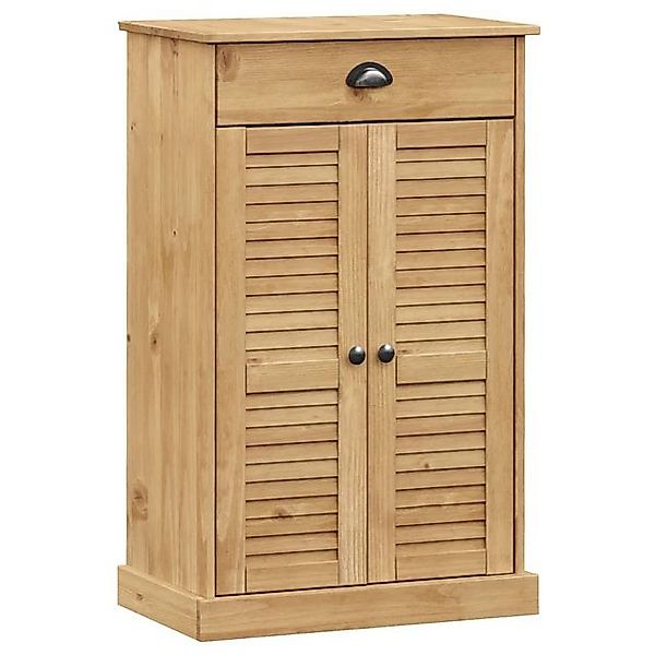furnicato Schuhschrank VIGO 60x35x96 cm Massivholz Kiefer (1-St) günstig online kaufen