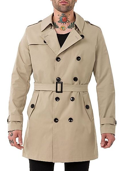 RedBridge Trenchcoat Red Bridge Herren Mantel Trenchcoat Jacke Beige XXL günstig online kaufen