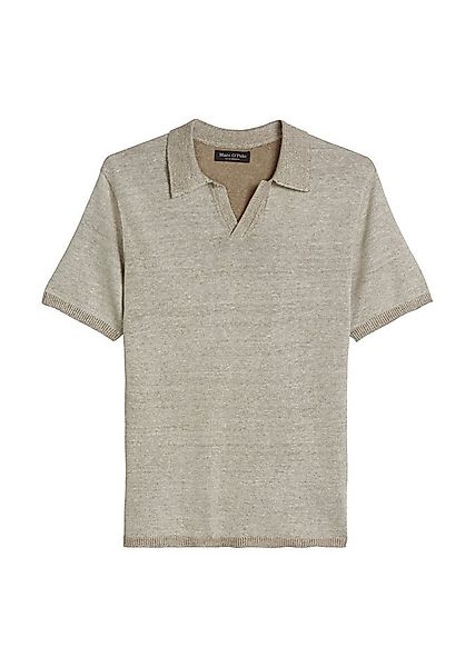 Marc O'Polo Poloshirt regular aus Bio-Baumwolle und Leinen günstig online kaufen