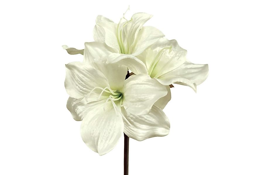 Kunstblume Kunstblume Amaryllis ca. 48cm. 1 Stängel mit 3 Blüten, Floratexx günstig online kaufen