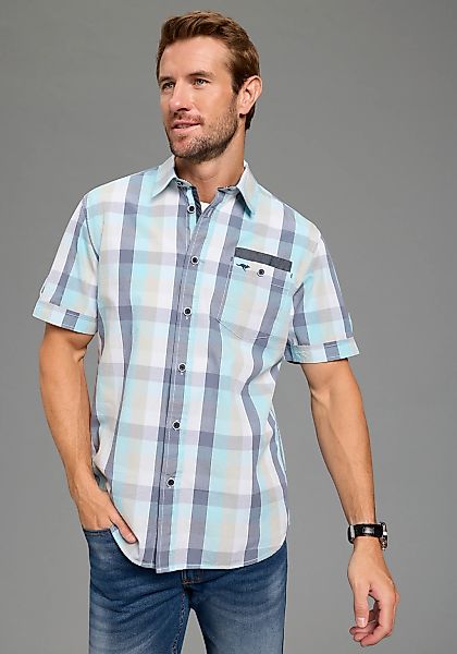 KangaROOS Kurzarmhemd Kurzarm, für Casual- und Streetwear, aus Baumwolle, C günstig online kaufen