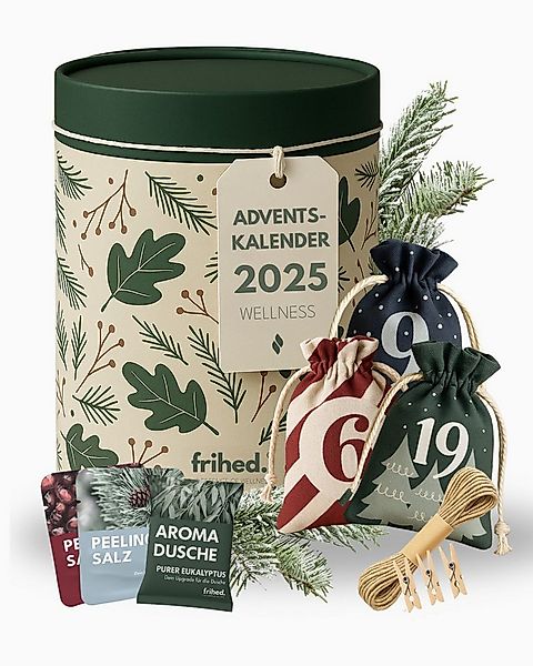 frihed. Nordic Wear Adventskalender Wellness & Sauna - Peelingsalze & Dusch günstig online kaufen