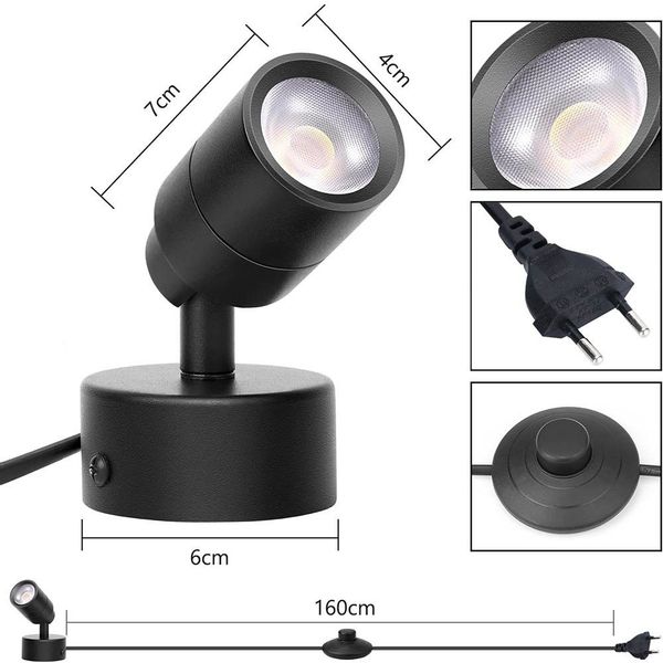 MUPOO LED Wandstrahler Dimmbar 5W LED-Strahler günstig online kaufen