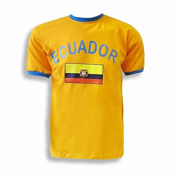 Sonia Originelli T-Shirt Fan-Shirt "Ecuador" Unisex Fußball WM EM Herren T- günstig online kaufen