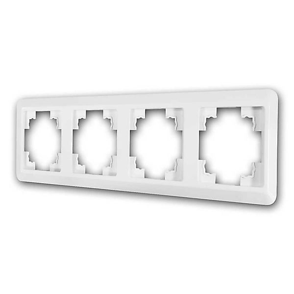 McPower CUP Rahmen 4-Fach Weiß Vierfachrahmen günstig online kaufen