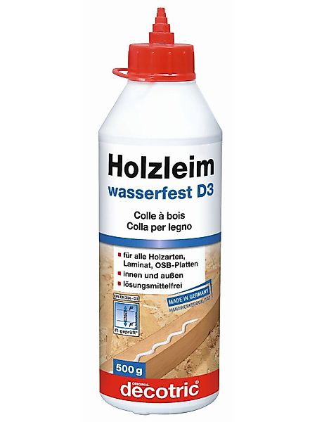 decotric® Klebstoff Decotric decocoll Holzleim D3 günstig online kaufen