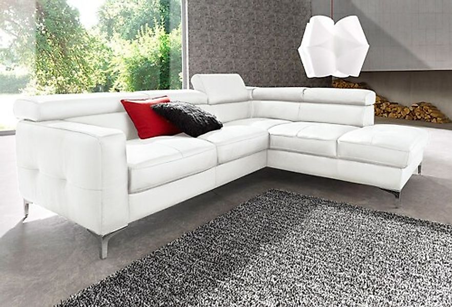 COTTA Polstergarnitur »Sammy L-Form«, (Set), Set bestehend aus: Ecksofa mit günstig online kaufen