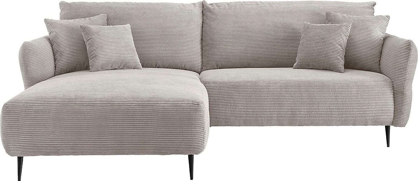 INOSIGN Ecksofa »Amarena L-Form«, inklusive Armlehnenverstellfunktion, 4x Z günstig online kaufen