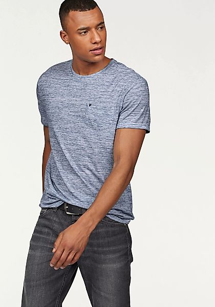 Bruno Banani T-Shirt, Kurzarm, Slim Fit, unifarben, Rundhalsausschnitt günstig online kaufen