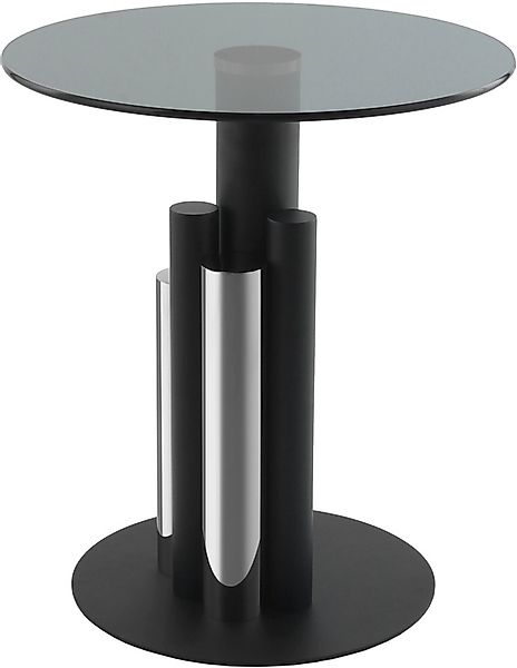 Kayoom Beistelltisch »Ontario 225, Runde Glasplatte aus Sicherheitsglas, 10 günstig online kaufen