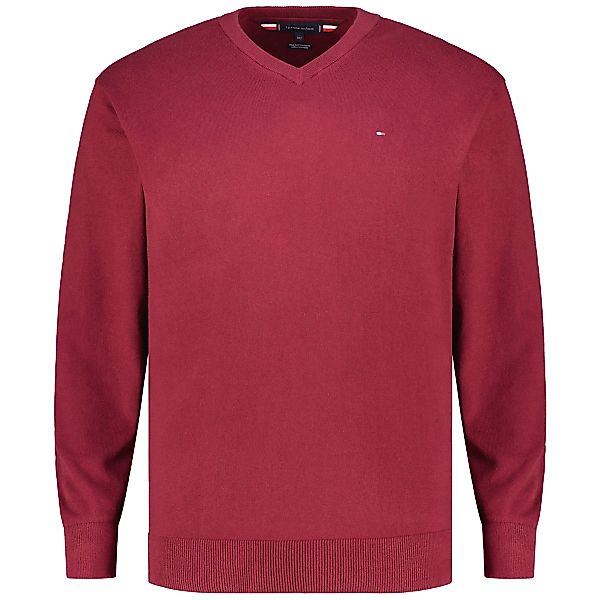 Tommy Hilfiger Feinstrickpullover mit Kaschmir Farbe weinrot Größe: 3XL günstig online kaufen