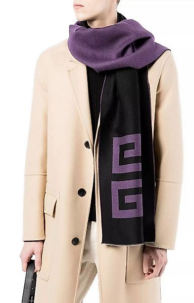 GIVENCHY Strickschal Unisex 4G Logo Schal, Bi-Farben-Design mit fein gestri günstig online kaufen