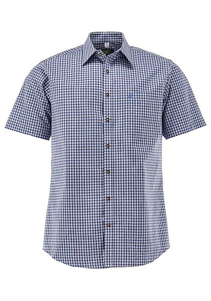OS Trachten Trachtenhemd Rhadi Kurzarmhemd mit aufgesetzter Brusttasche günstig online kaufen