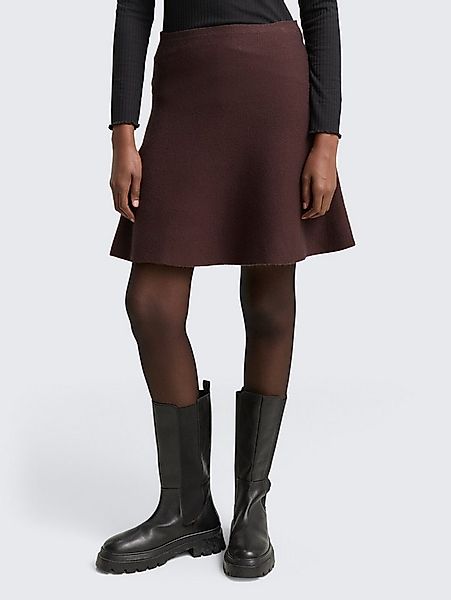 TOM TAILOR Denim Minirock Röcke Mini Skater Strickrock günstig online kaufen