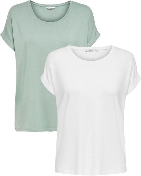 ONLY T-Shirt Stilvolles Basic Shirt mit günstig online kaufen