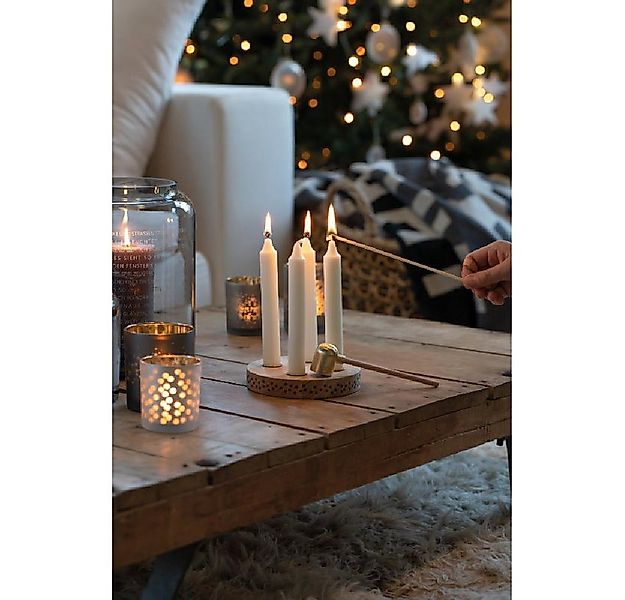 Räder Windlicht Design Teelicht Glanzlicht Sterne (10cm) günstig online kaufen