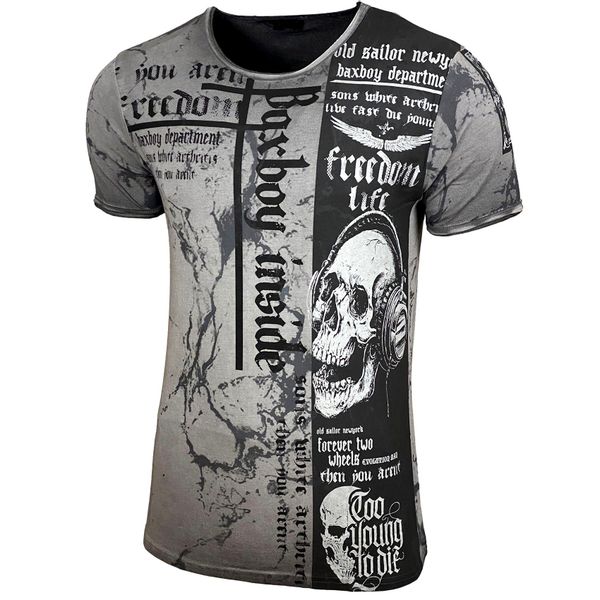 Baxboy T-Shirt Baxboy T-Shirt mit coolem günstig online kaufen