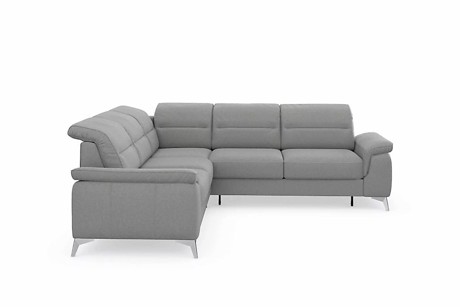 sit&more Ecksofa »Sinatra L-Form«, optional mit Kopfteilverstellung und Arm günstig online kaufen