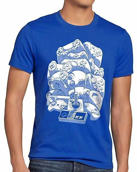 style3 Print-Shirt Herren T-Shirt Gamer Madness spielekonsole retro game co günstig online kaufen