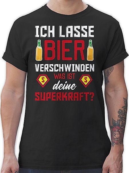 Shirtracer T-Shirt Ich lasse Bier verschwinden günstig online kaufen