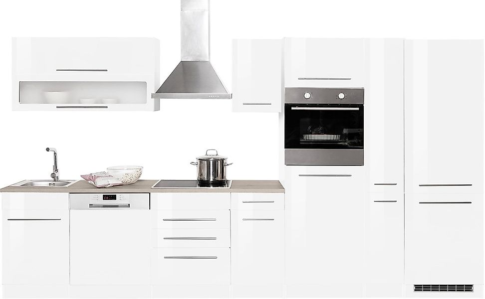 KOCHSTATION Küchenzeile »KS-Eton« ohne E-Geräte, Breite 360 cm günstig online kaufen