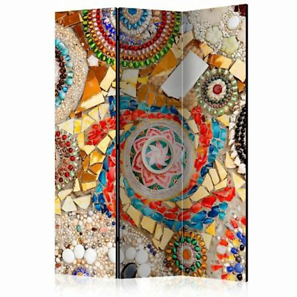 artgeist Paravent Moroccan Mosaic  [Room Dividers] mehrfarbig Gr. 135 x 172 günstig online kaufen
