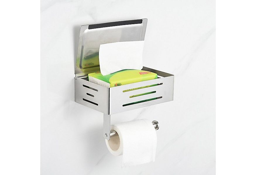 VOSSBACH Toilettenpapierhalter Toilettenpapierhalter Klorollenhalter Feucht günstig online kaufen