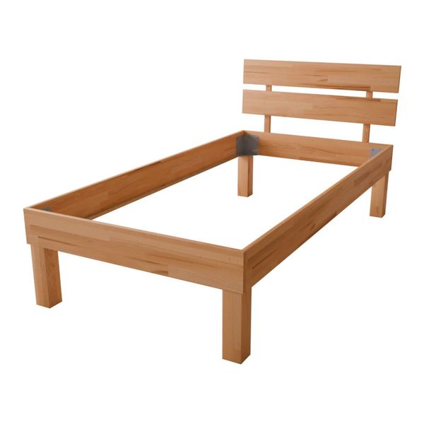 MeinMassivholz Holzbett PALMA Kernbuche, Komfortbett, Massivholz, günstig online kaufen