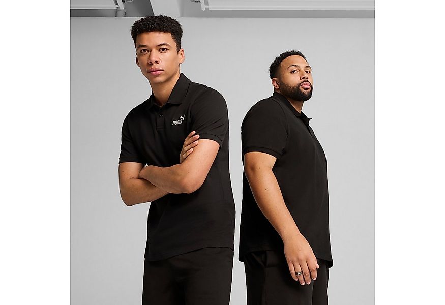 PUMA Poloshirt ESS NO. 1 LOGO PIQUE POLO Regular Fit, Kurzarmdesign, geripp günstig online kaufen