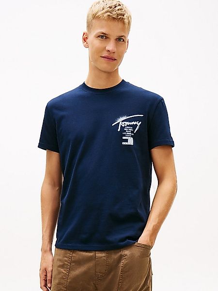 Tommy Jeans T-Shirt TJM REGULAR CITY SIGN Regular fit mit Markenprint günstig online kaufen